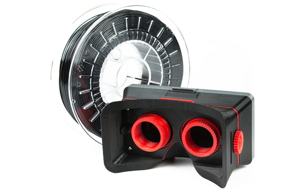 A VR headset for smartphones printed in nGen CPE.