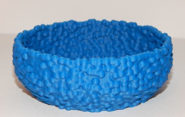 This bowl almost looks like it came from a factory!