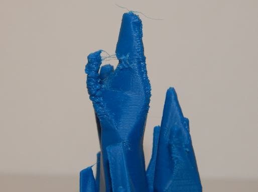 The cooling settings of our print profile definitely need tuning.