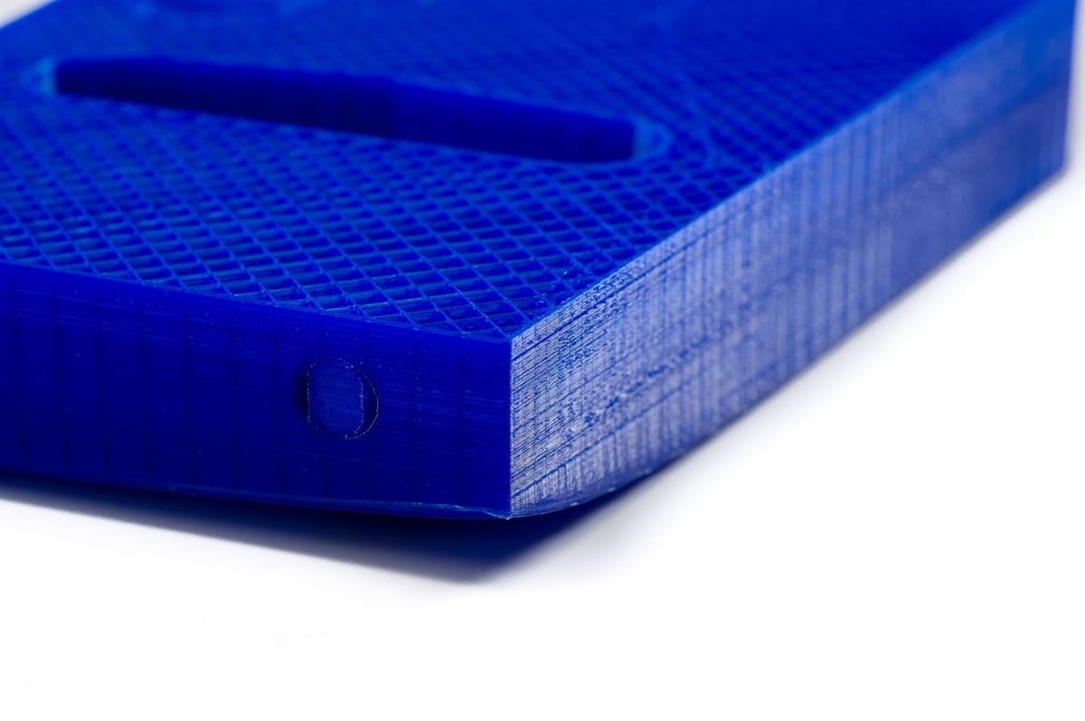 Warped 3D print