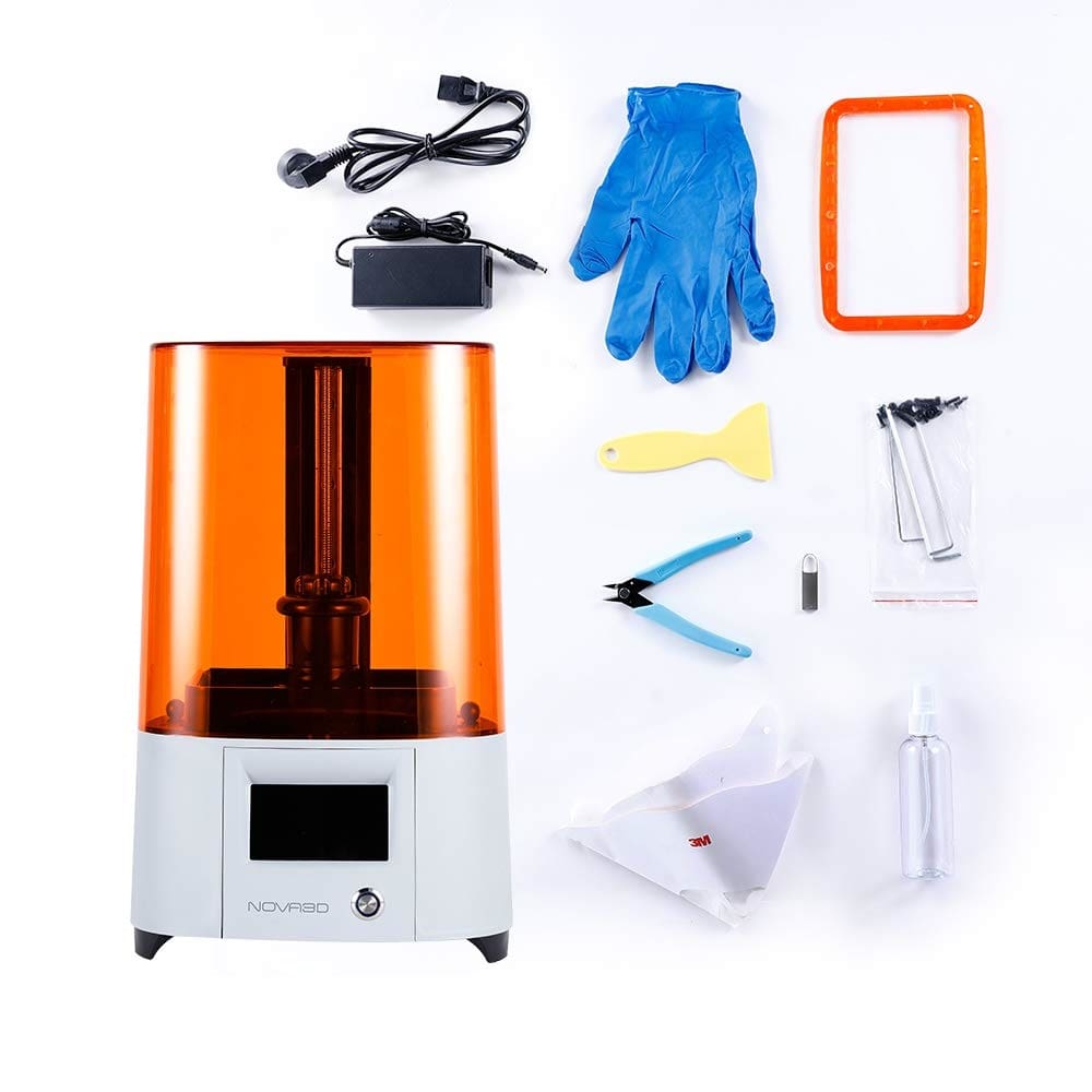 NOVA 3D Elfin LCD 3Dプリンター NOVA3D】最新型光造形3DプリンタElfinの海外レビューまとめ【高品質