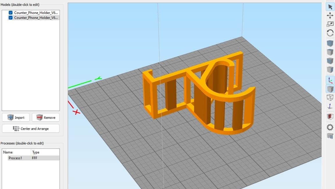 Models can be arranged fairly easily in Simplify3D