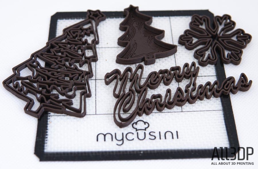 Image of Mycusini Chocolate 3D Printer Review: Printing