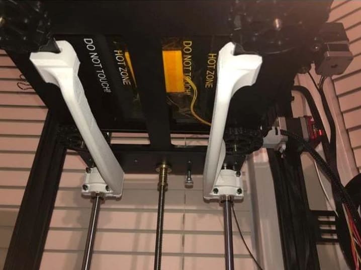 Bild von Creality Ender 5 Upgrades und Mods: Bettträger