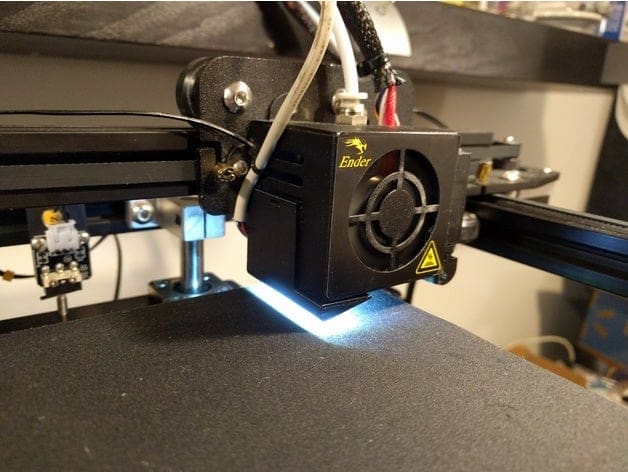 Bild von Creality Ender 5 Upgrades und Mods: LED-Halterung