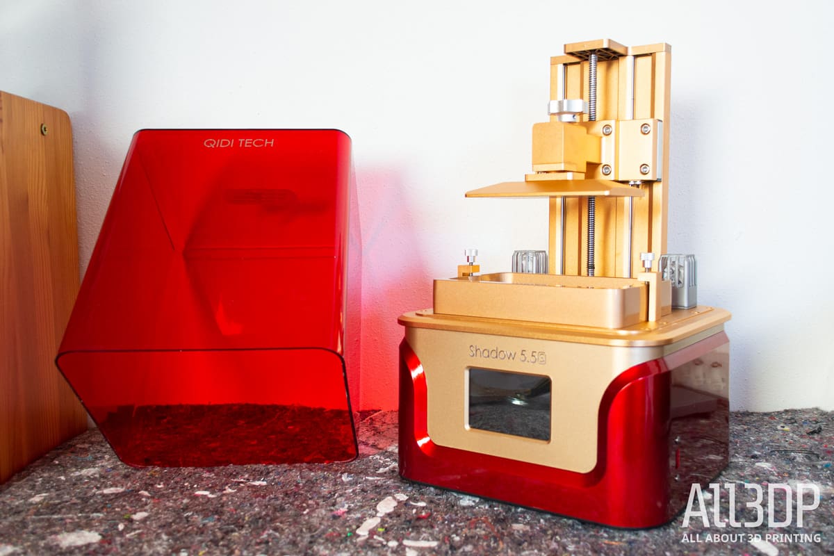 QIDI TECH Shadow 5.5 S　光造形3Dプリンター Qidi Tech Shadow 5.5 S Review: Hands On | All3DP