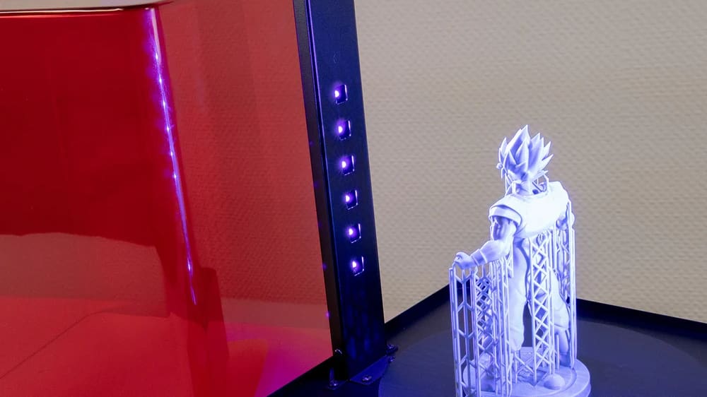 Curing the print stabilizes the material's properties (Source: All3DP)