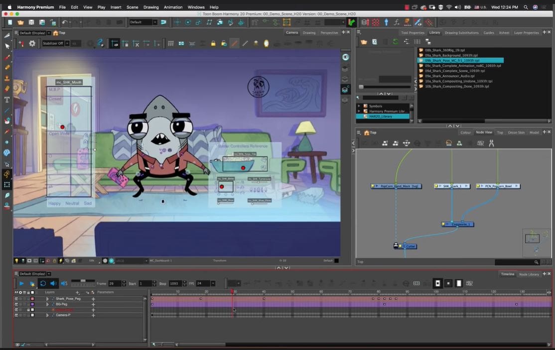Image of The Best 3D Animation Software (Some are Free): Harmony