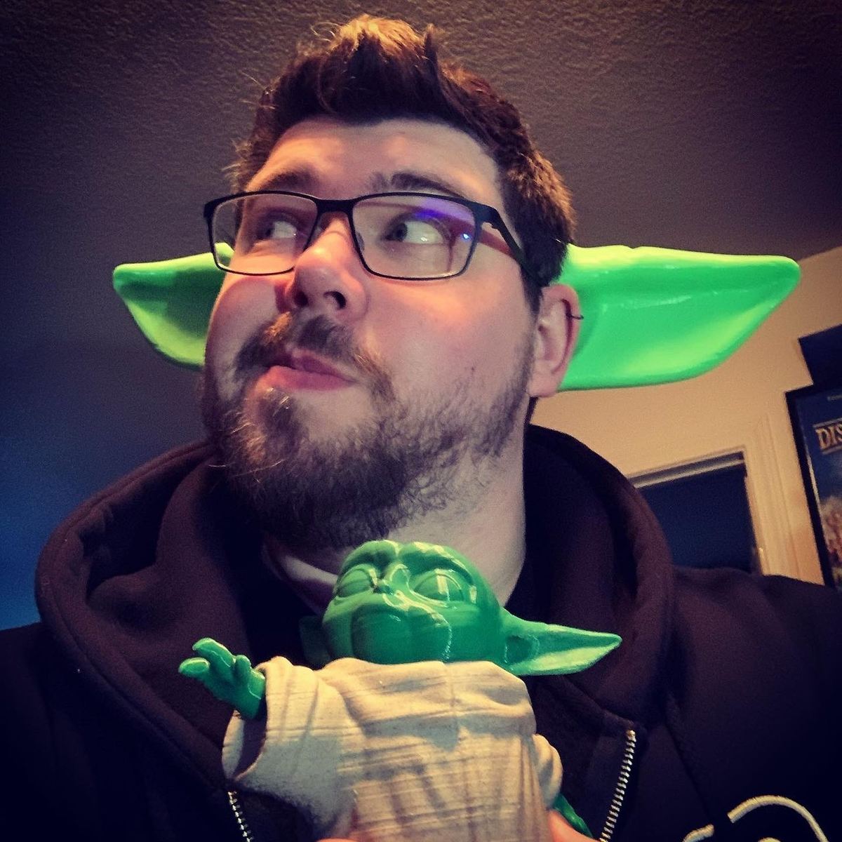 This maker has an excellent Baby Yoda impersonation