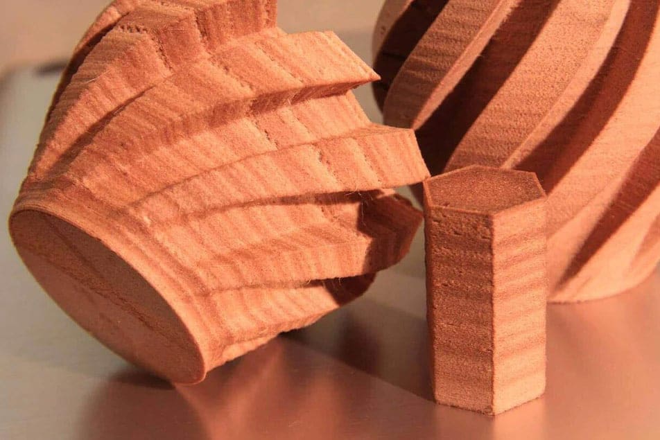 Foto de Tipos de filamento para impressora 3D / Os melhores filamentos: Composto de madeira