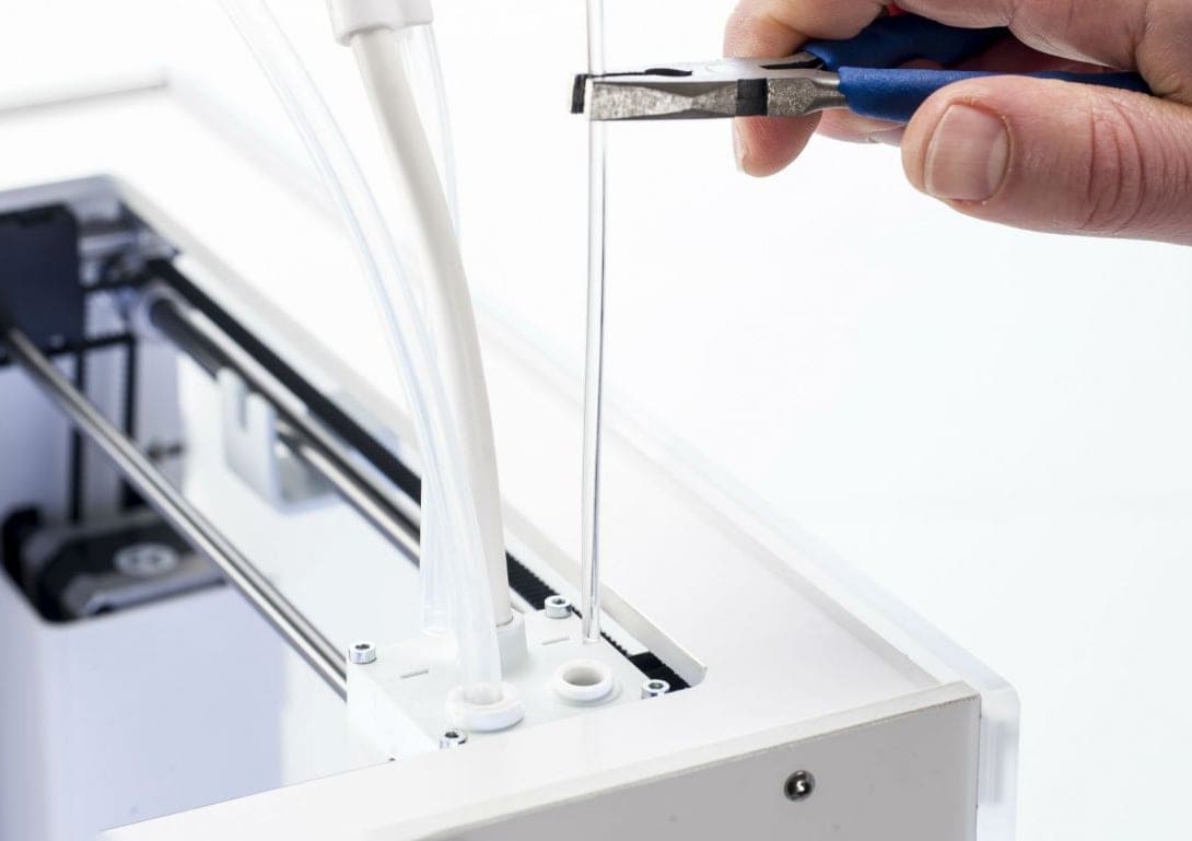 Foto de Tipos de filamento para impressora 3D / Os melhores filamentos: Filamento de limpeza