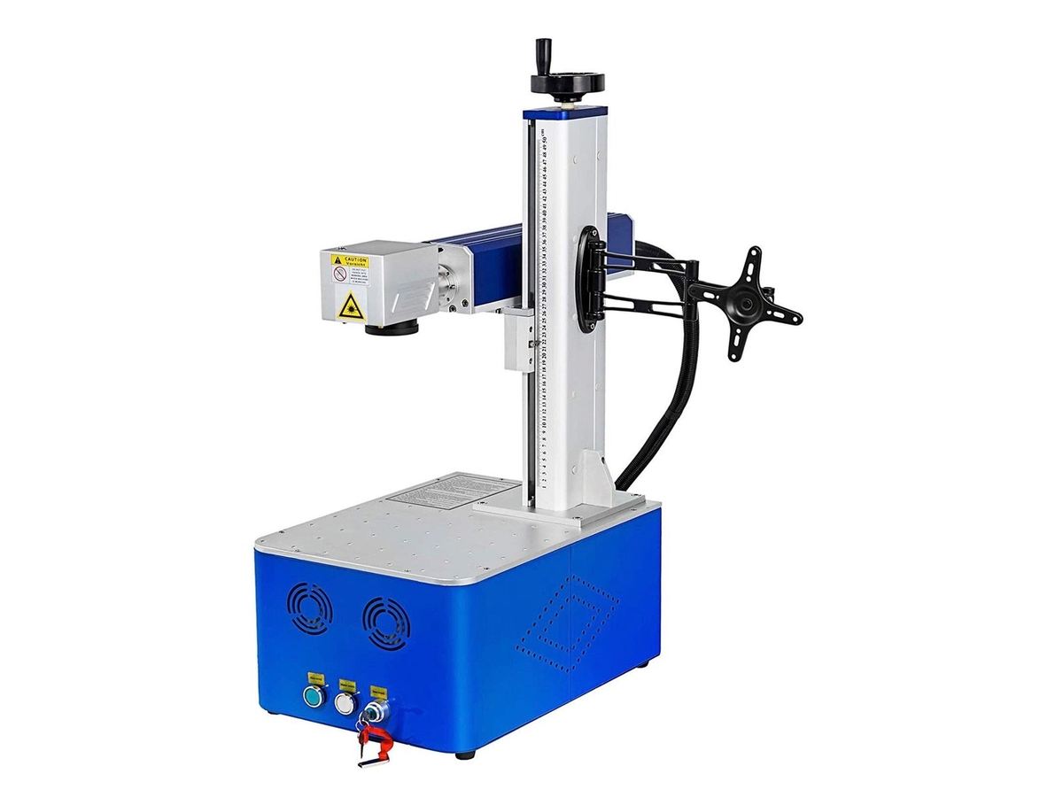 Bild von Laserbeschriftung: Die besten Laserbeschriftungsgeräte: VEVOR 20W Fiber Laser Machine