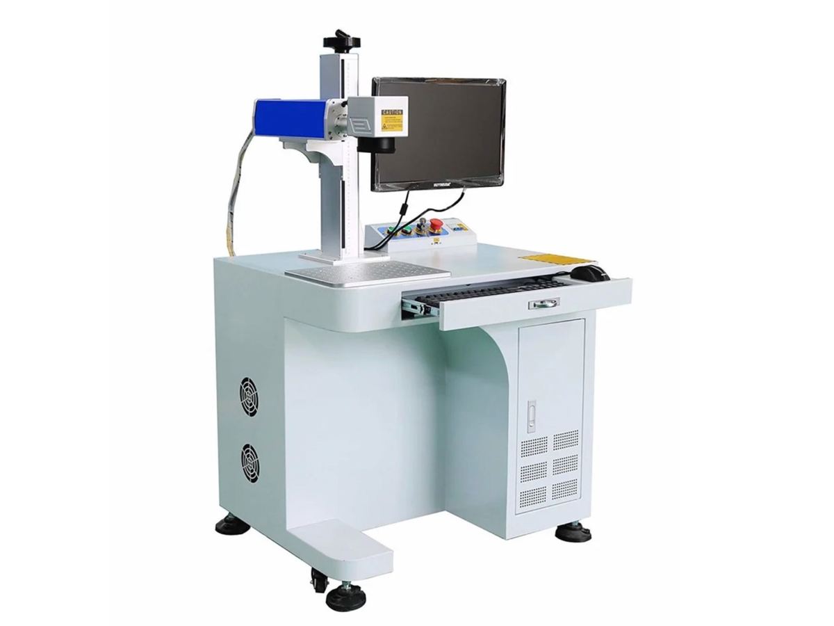 Bild von Laserbeschriftung: Die besten Laserbeschriftungsgeräte: DIHORSE Desktop Fiber Laser Marking Machine