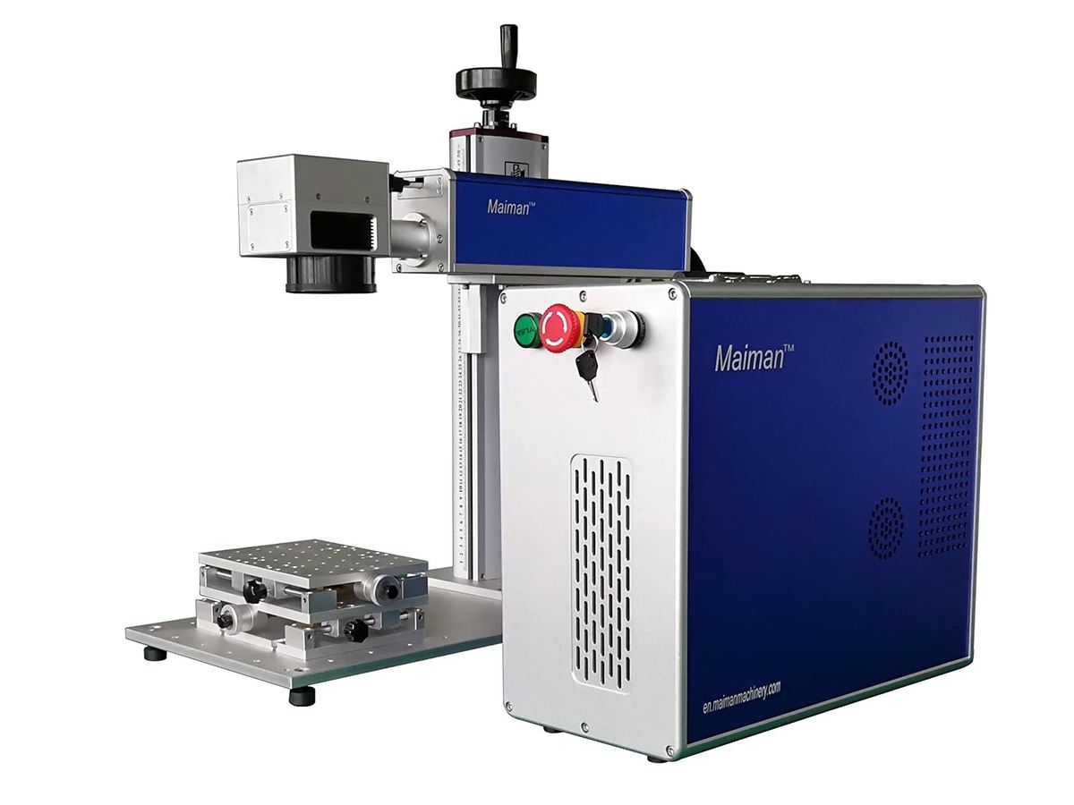 Bild von Laserbeschriftung: Die besten Laserbeschriftungsgeräte: Maiman 50W Fiber Laser Machine