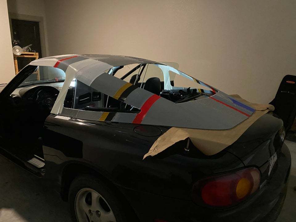 If you regret getting a car with an open top, just print one