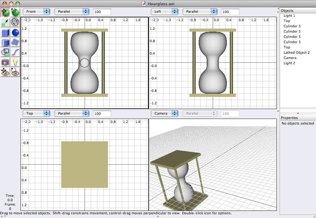 Art of Illusion is a great option for first-time 3D modelers
