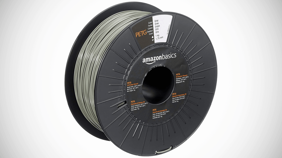 Photo de Filament&nbsp;PETG&nbsp;: les meilleures marques: PETG Amazon Basics