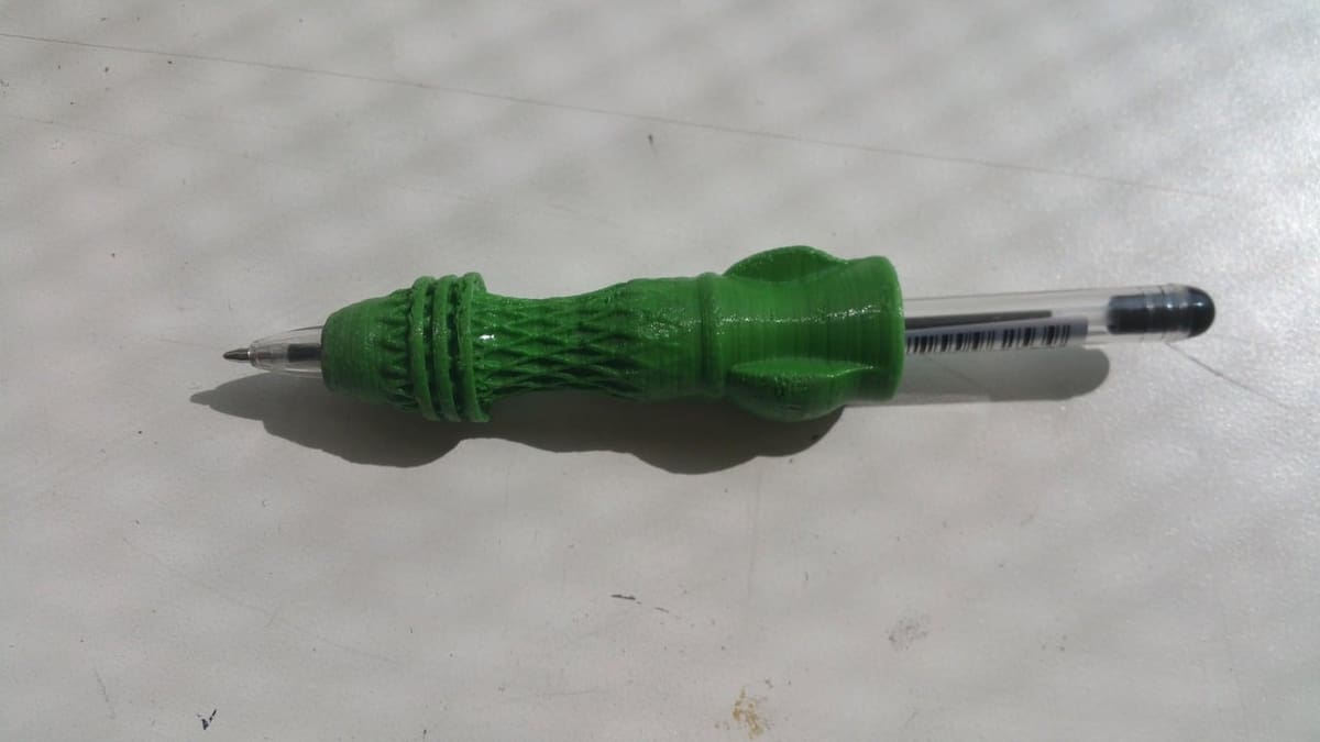 Make pen grips easier and more comfortable