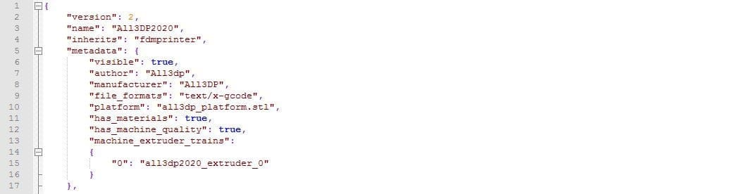 Set up your machine with a definition file