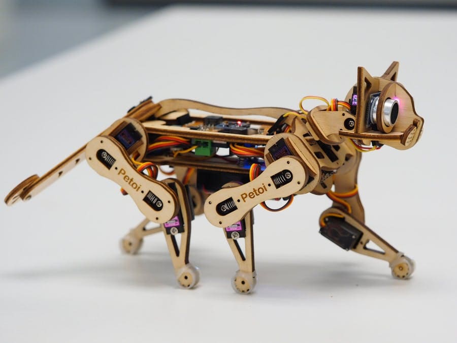 Photo de Projet Arduino: Robot chat