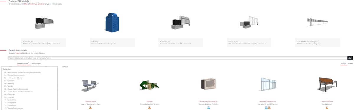 CADdetails is the leading provider of manufacturer-specific building product information