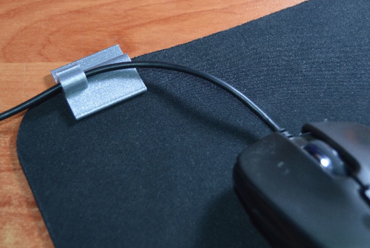 You can clip this one onto your mouse pad