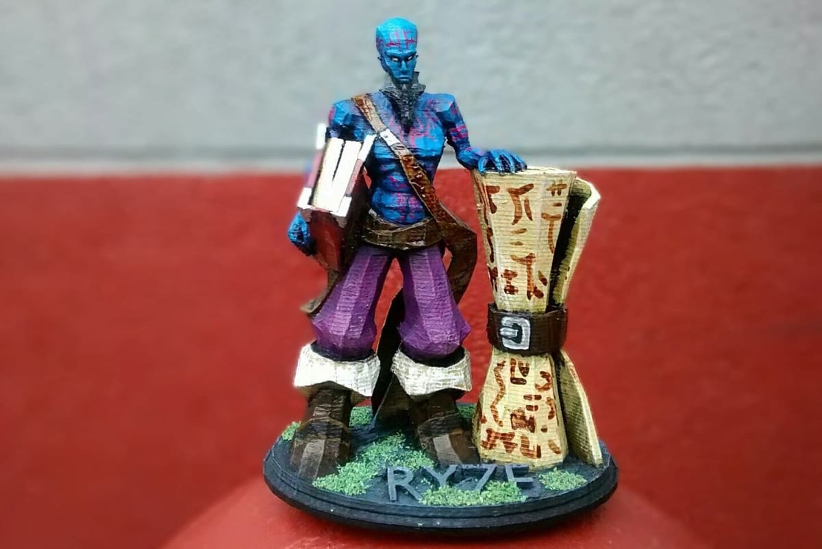 Ryze and his all-too-powerful ancient magics