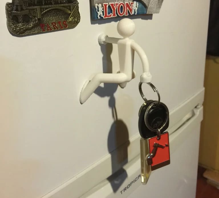 Let someone more organized and animated hold on to your keys