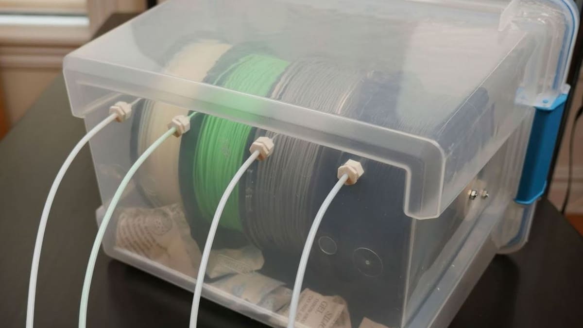 Using a dry box can yield better prints