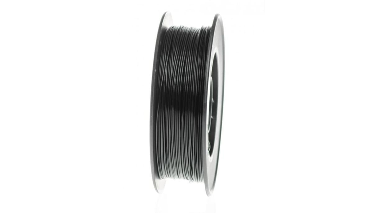 This conductive filament comes in diameters of 1.75 and 2.85 mm