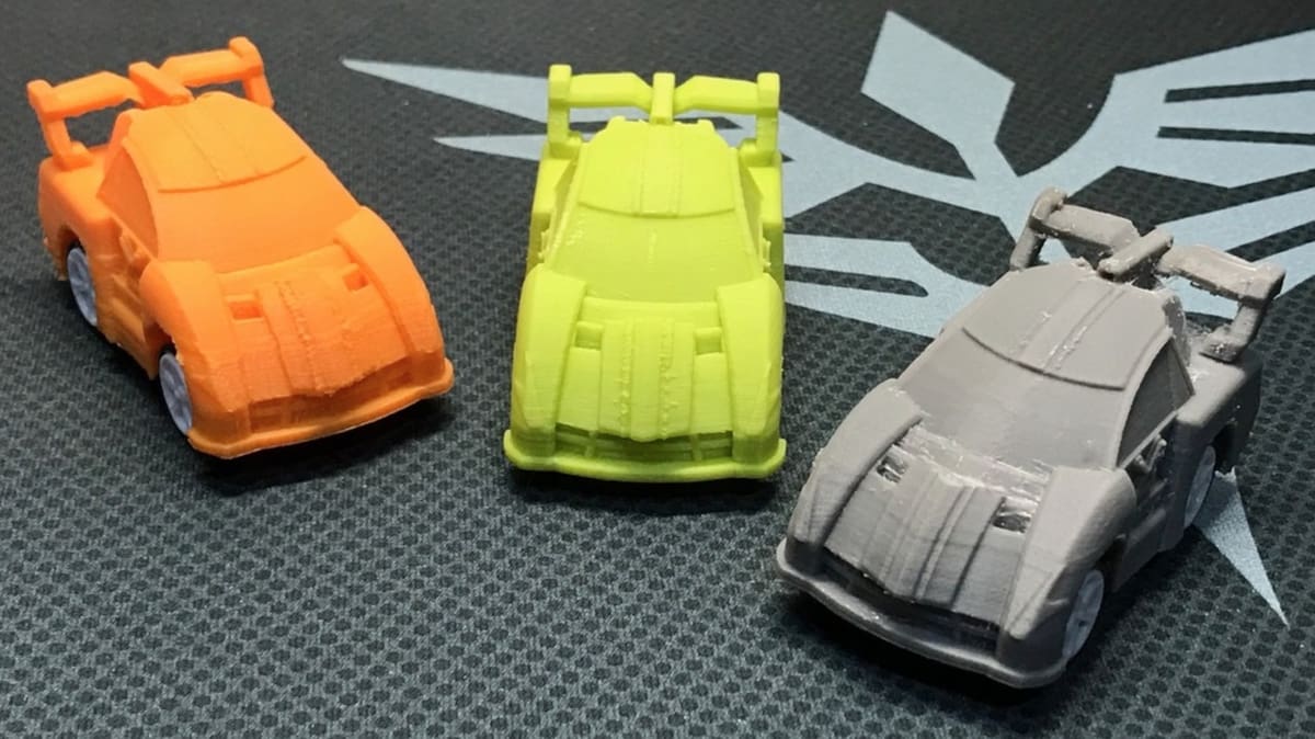 This car should be printed with a very small layer height