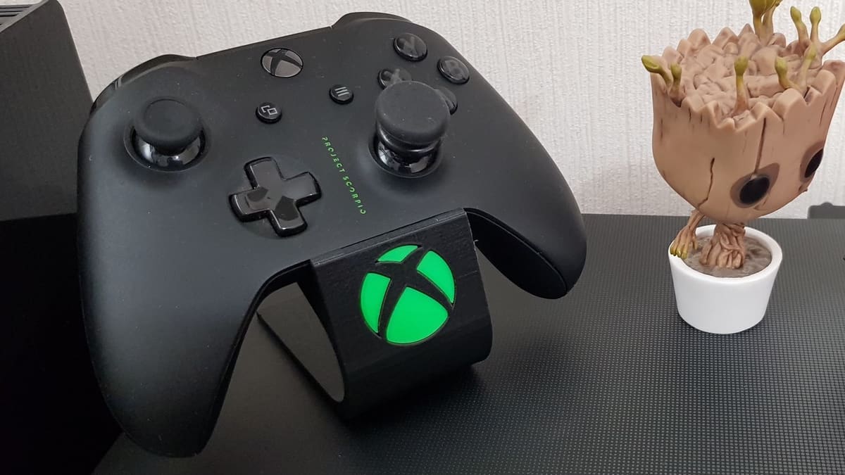 Print the logo pieces in a contrasting filament, or even glow in the dark!