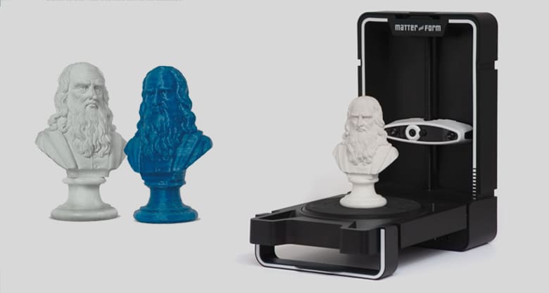 Foto de Scanner 3D econômico: Scanner 3D Matter and Form V2