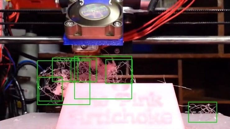 The Spaghetti Detective detects spaghetti and other print failures with AI