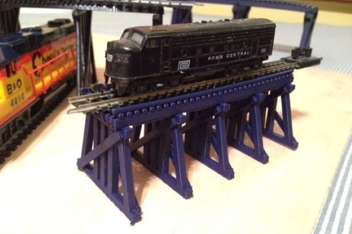 Imagine adding this trestle to your railway setup