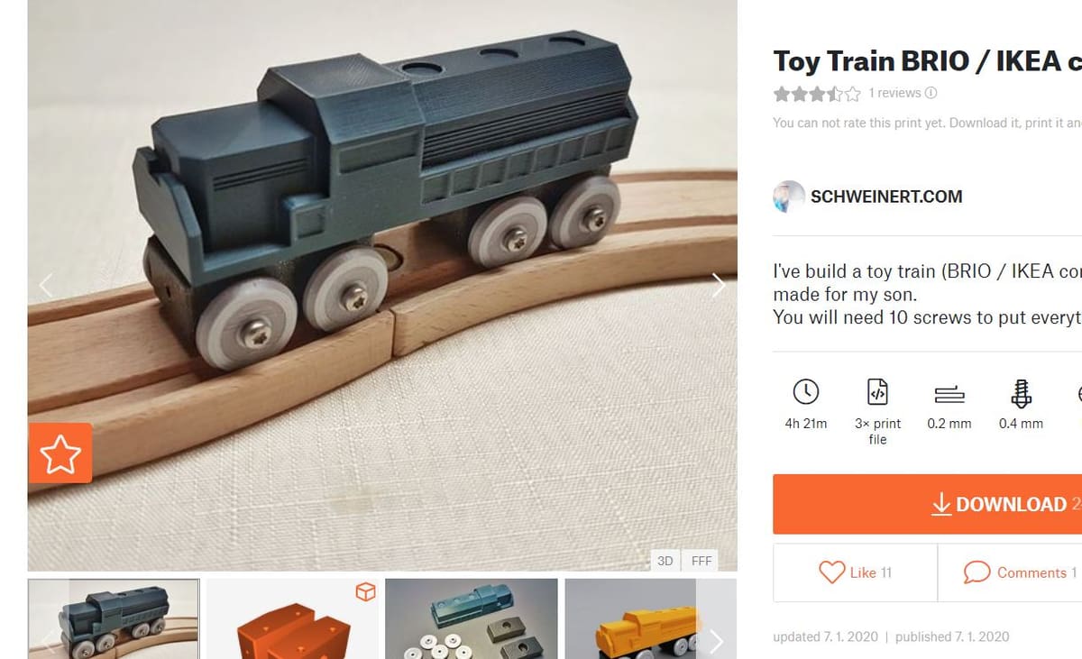 The UI caters to experienced makers