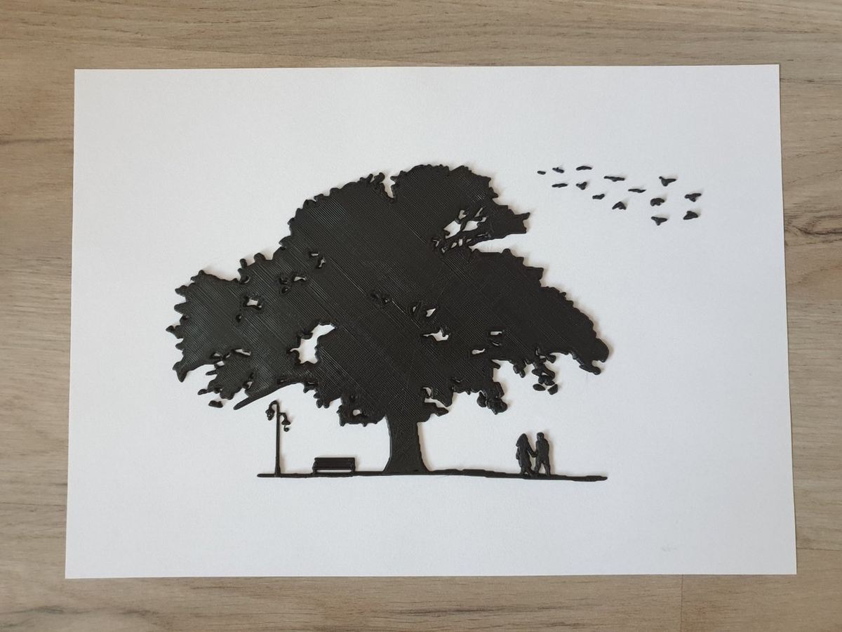 It's a walk in the park to print this one
