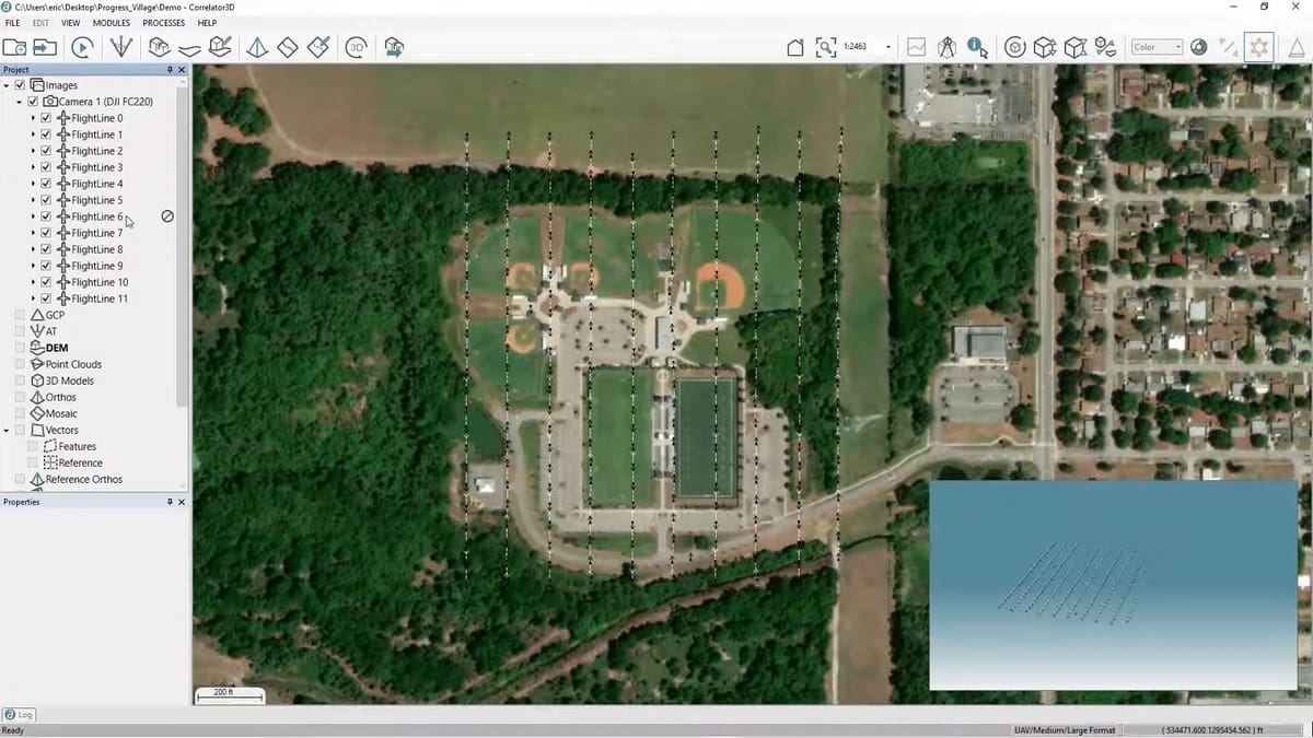Bild von Photogrammetrie-Software/Freeware: Correlator3D