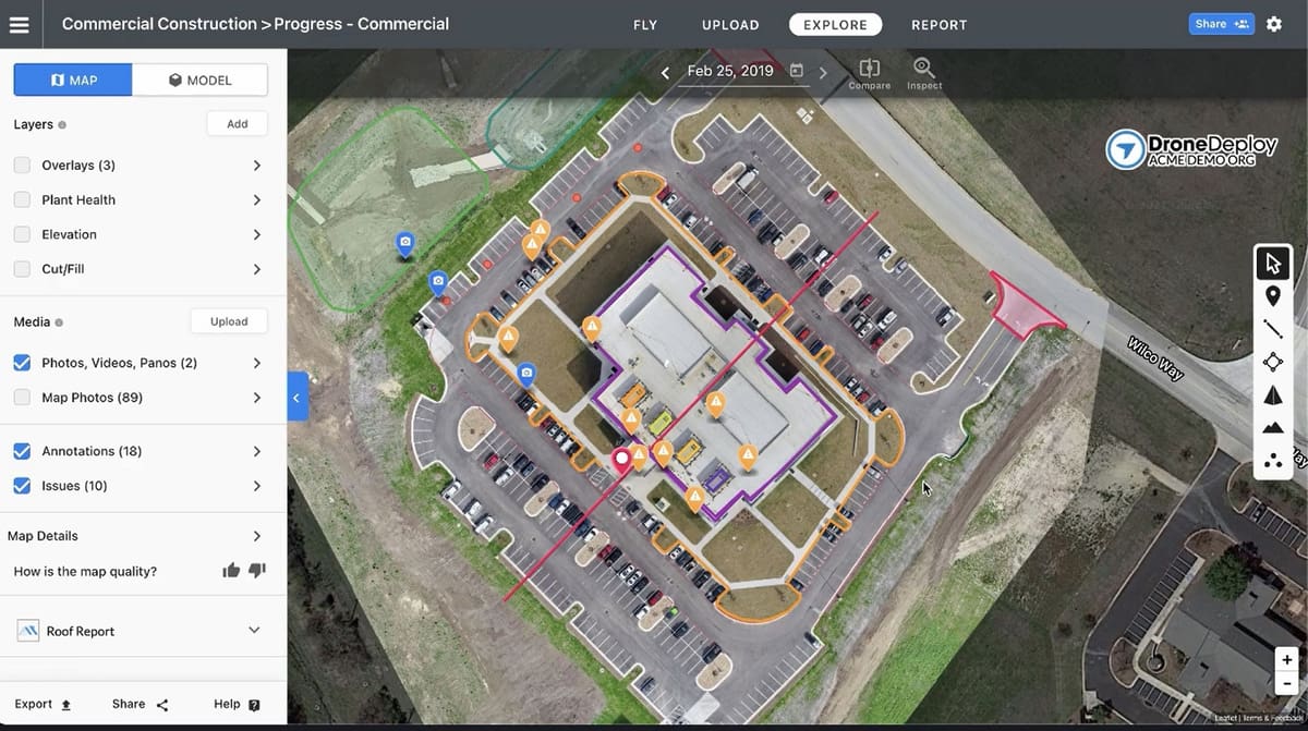 Bild von Photogrammetrie-Software/Freeware: DroneDeploy