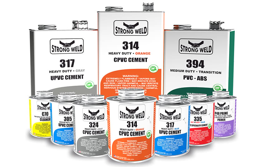ABS cement is a product commonly used in plumbing