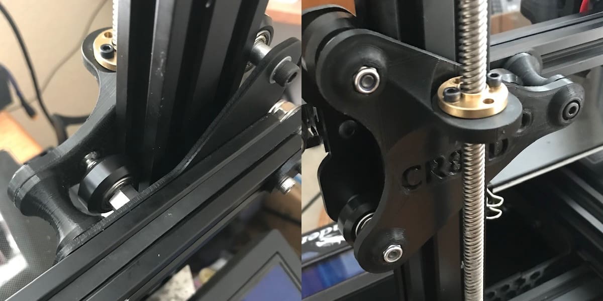 While designed for the Ender 3, the same parts can be used to upgrade your Mega Zero