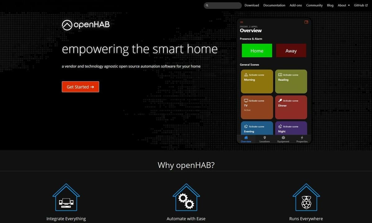 You can make your DIY NAS multi-purpose by installing OpenHAB