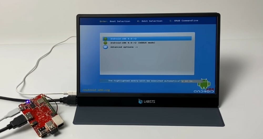 The Rock Pi X when connected to a display can essentially function as a full-fledged computer