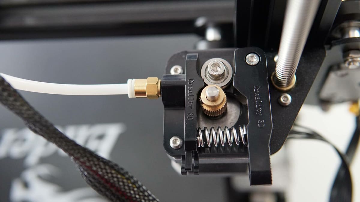 Photo de: Le système d’extrusion