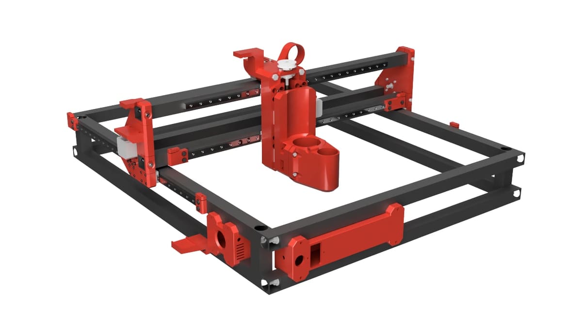 Bild von Die besten CNC-Fräse-Bausätze zum Selberbauen: 3D Printed CNC
