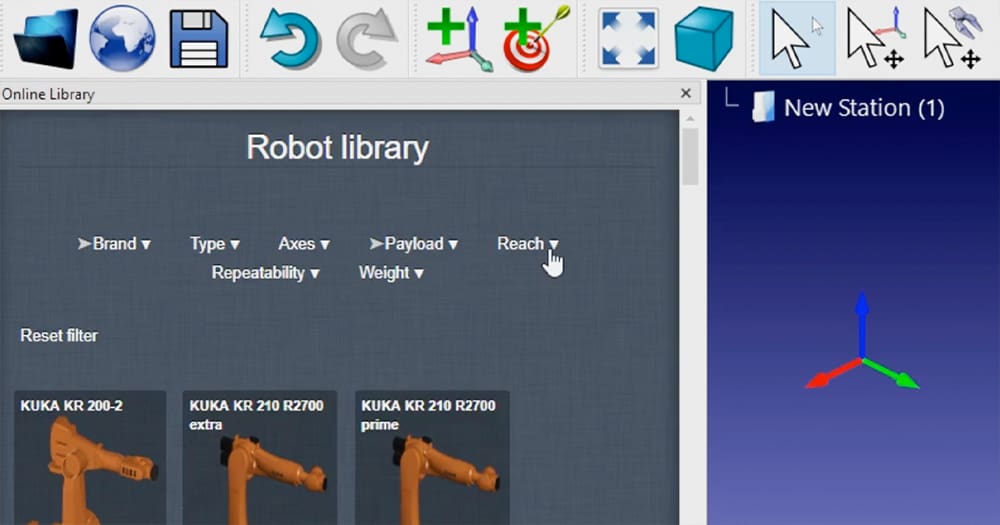 Image of Robotic Arm 3D Printing: RoboDK