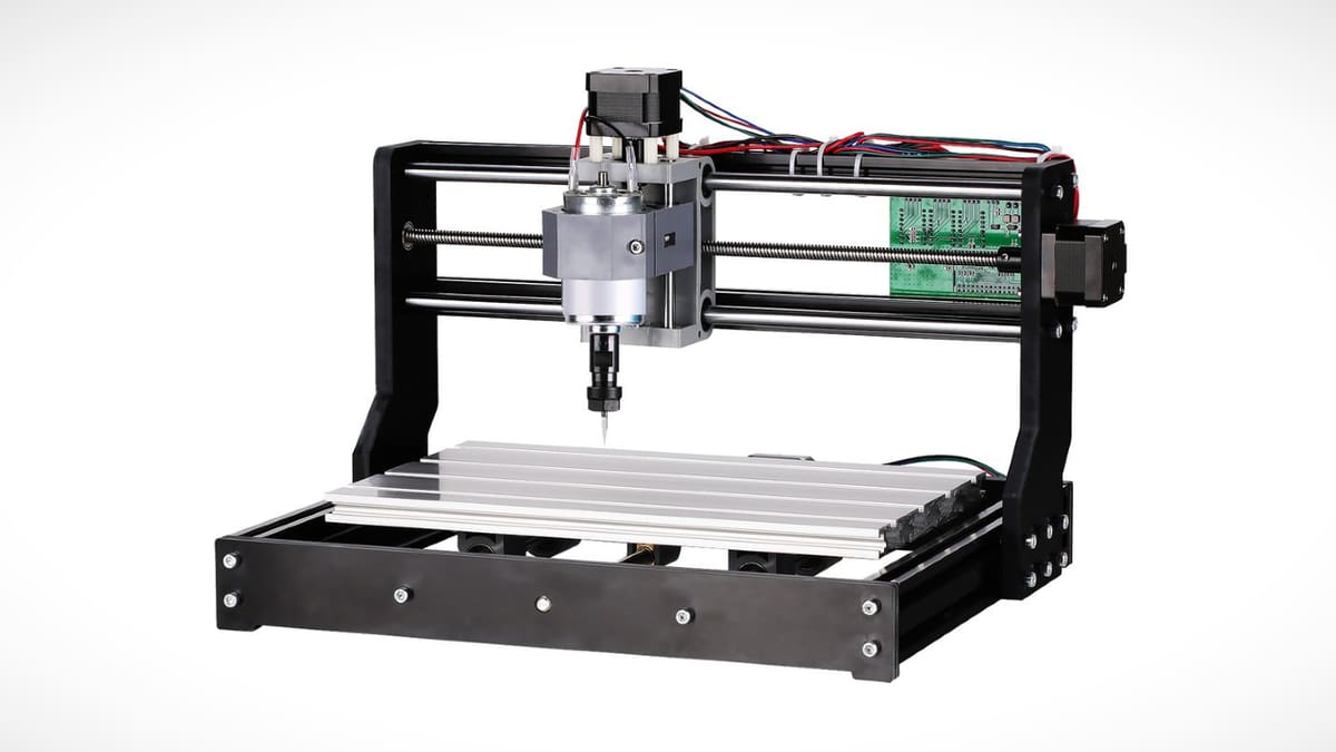 Bild von Die besten CNC-Fräse-Bausätze zum Selberbauen: Genmitsu 3018 Pro von SainSmart