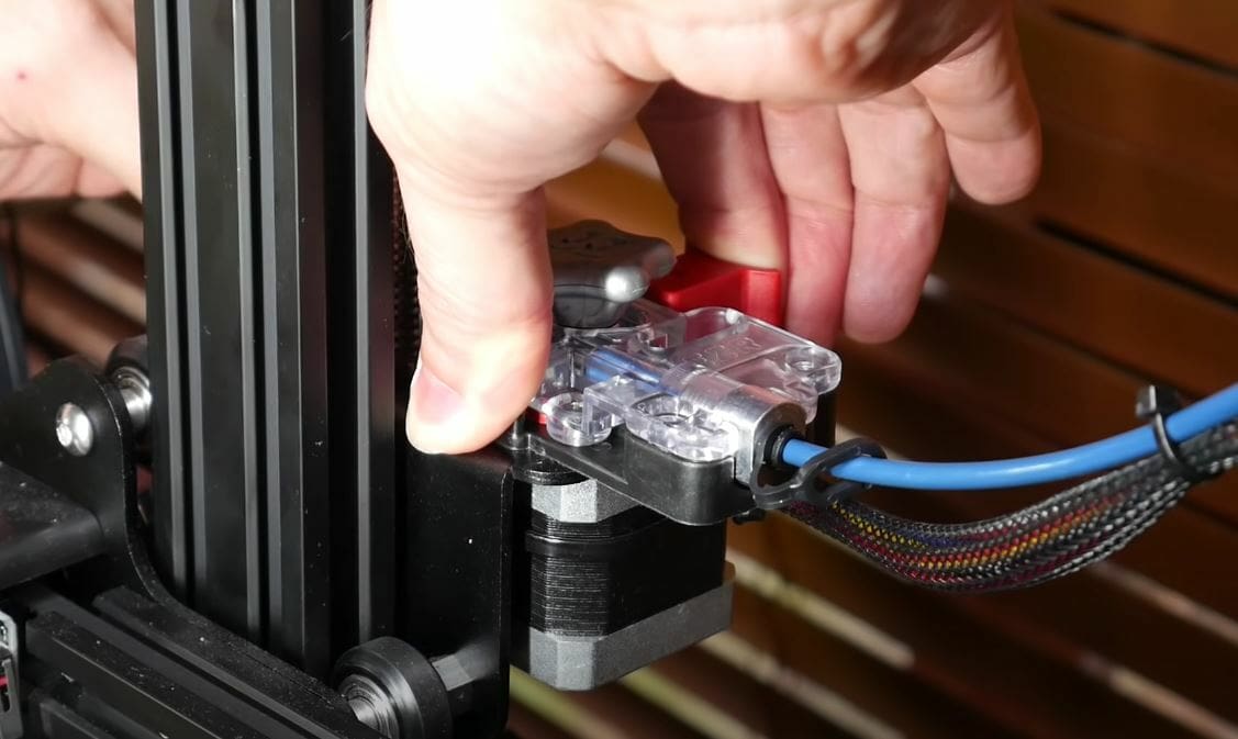 The EZR Struder has a great release button, see-through frame, and handwheel