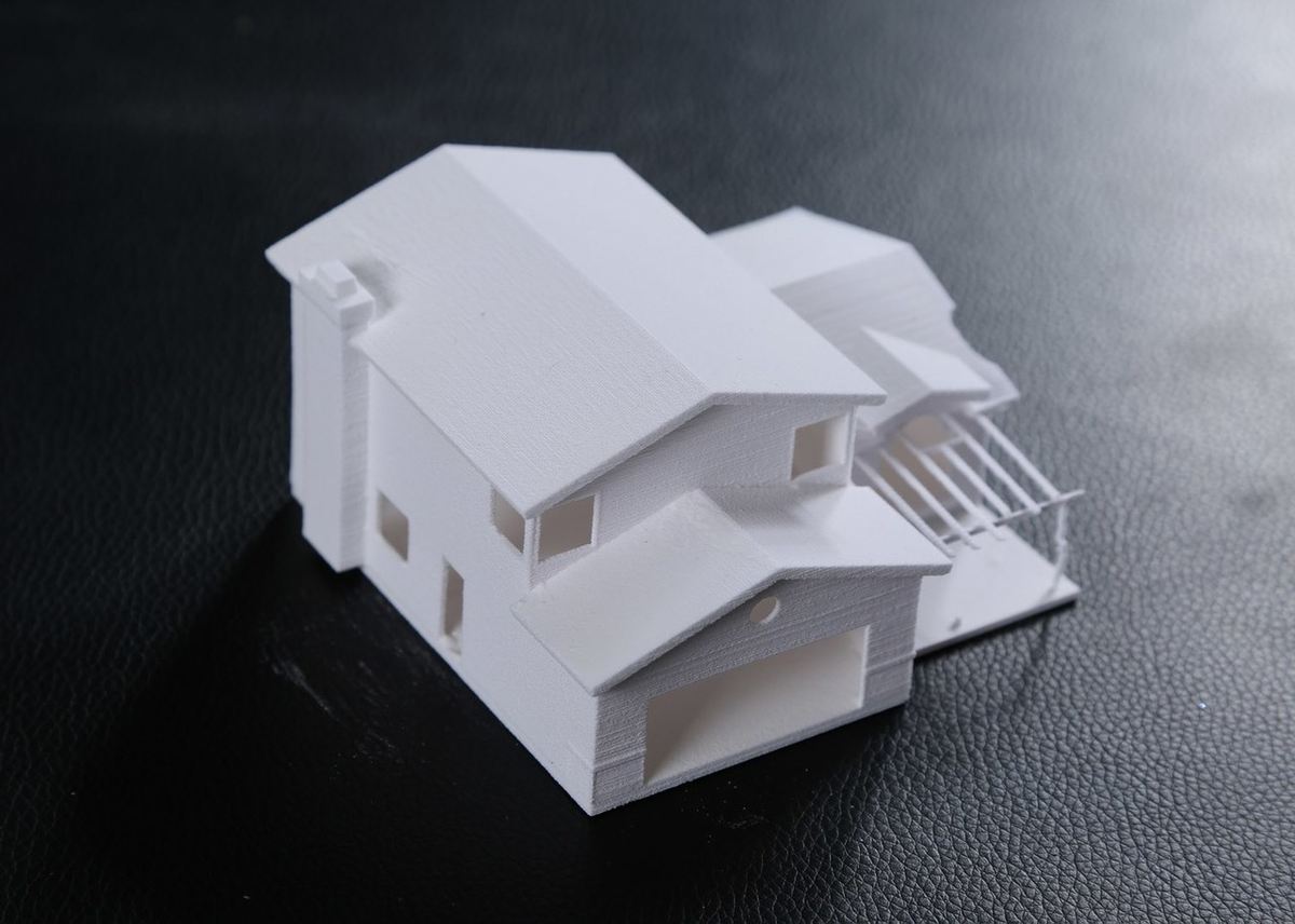 This house might not be found in Calgary, but it was printed there!
