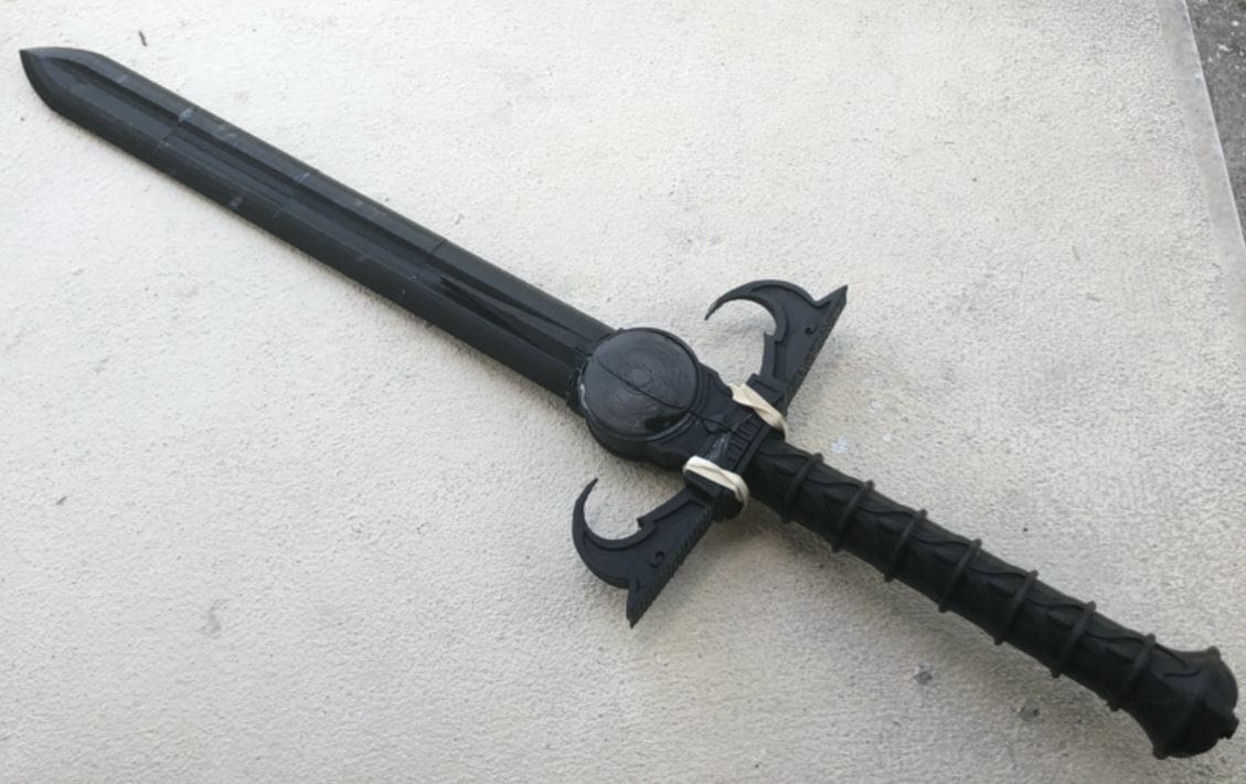 This ThunderCats-inspired design was remixed from a smaller dagger version